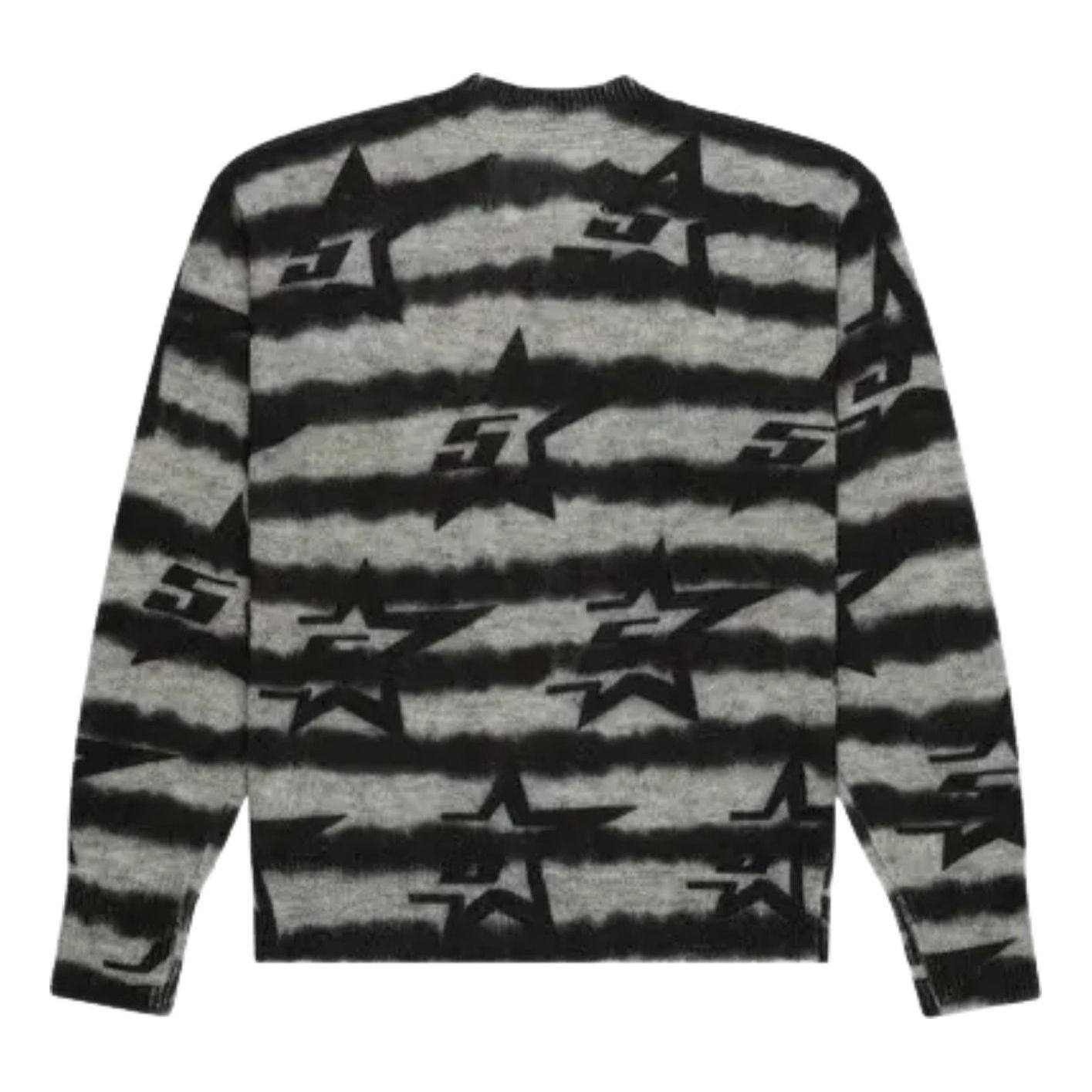 Sp5der 5star Mohair Sweater 'Black' SW005FW25BLK