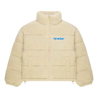 Sp5der Sherpa Puffer Jacket 'Cream' JA004FW25CRM