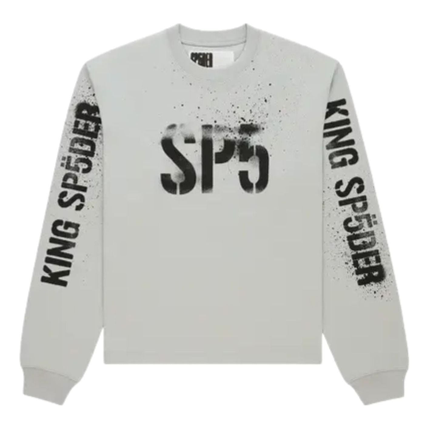 Sp5der Wwweb Long-Sleeve 'Sport Grey' TE021FW25SGR