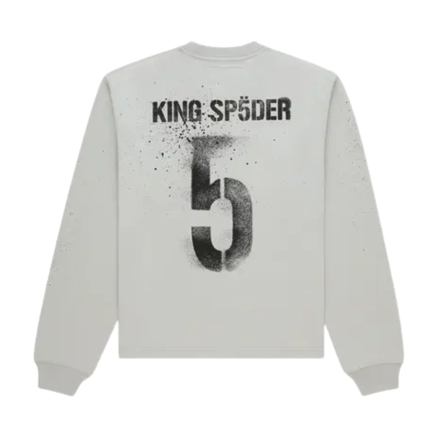 Sp5der Wwweb Long-Sleeve 'Sport Grey' TE021FW25SGR