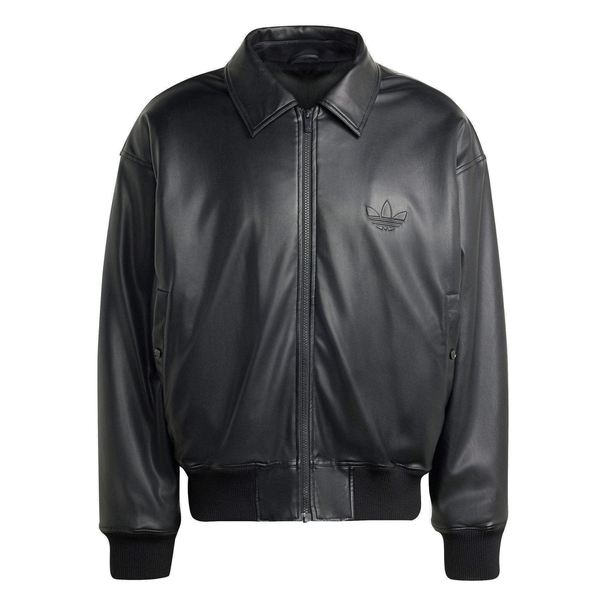 adidas Classic Street Embossed Jacket Asia Sizing 'Black' IP3281