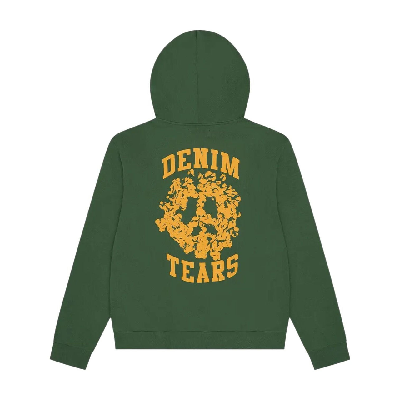 Denim Tears Denim University Zip Hoodie 'Green' FW25TZH10392641