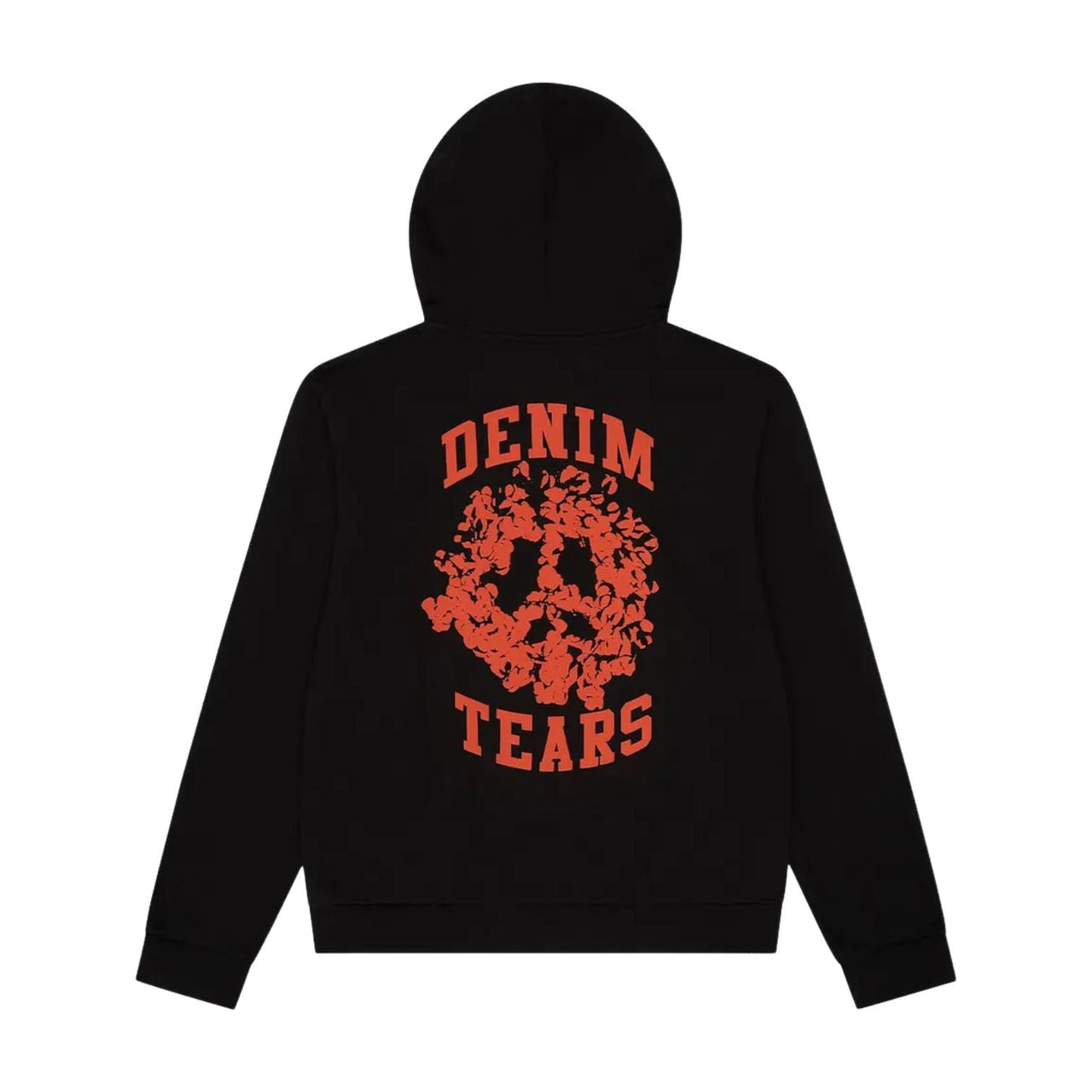 Denim Tears Denim University Zip Hoodie 'Black' FW25TZH10392146