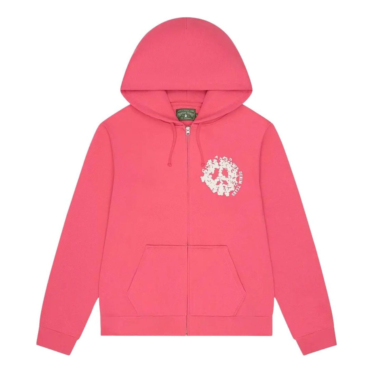 Denim Tears Denim University Zip Hoodie 'Pink' FW25TZH10392639