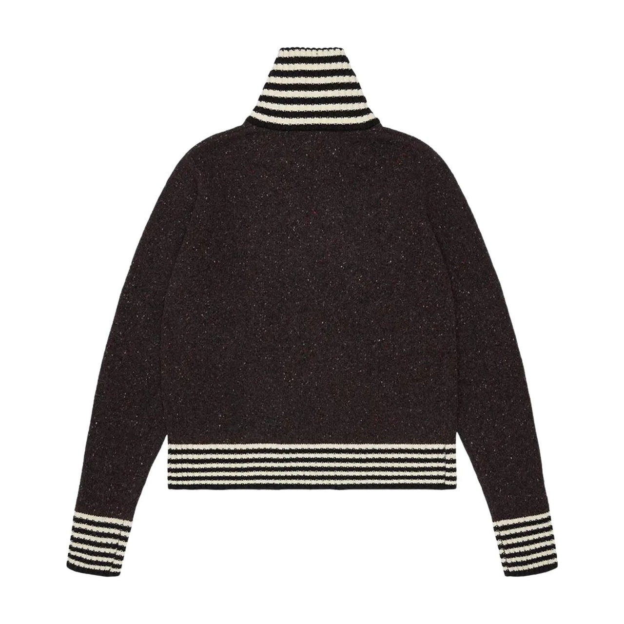 Denim Tears University Zip Up Sweater 'Black' FW25TSA10731810