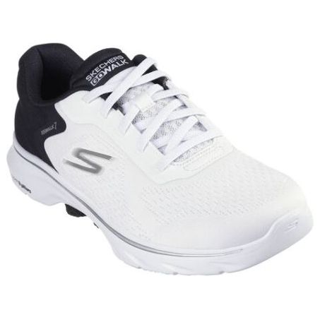 Skechers Go Walk 7 'White Black' 125215-WBKTQ