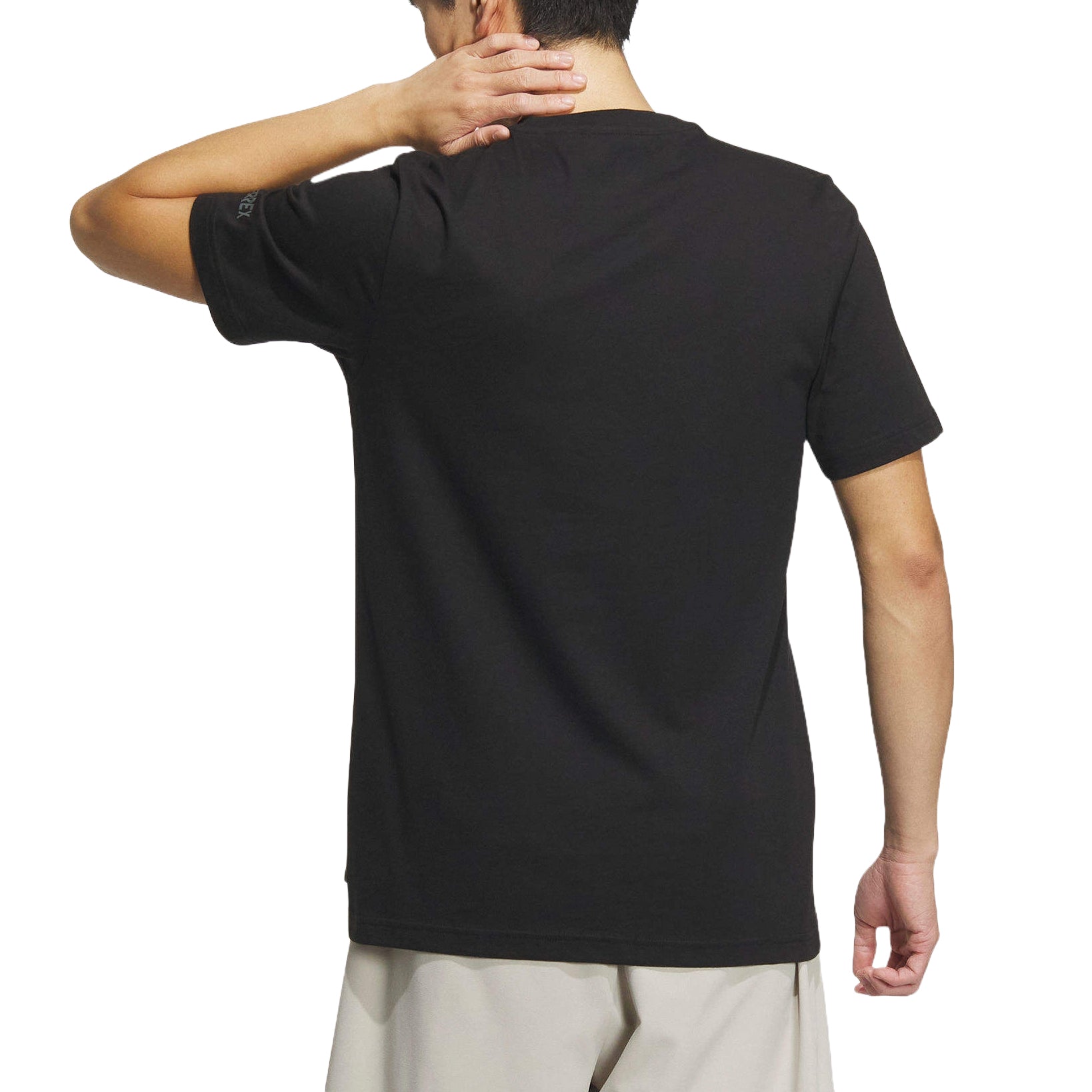 adidas Polygiene Graphic T-shirt Asia Sizing 'Black' IS0274