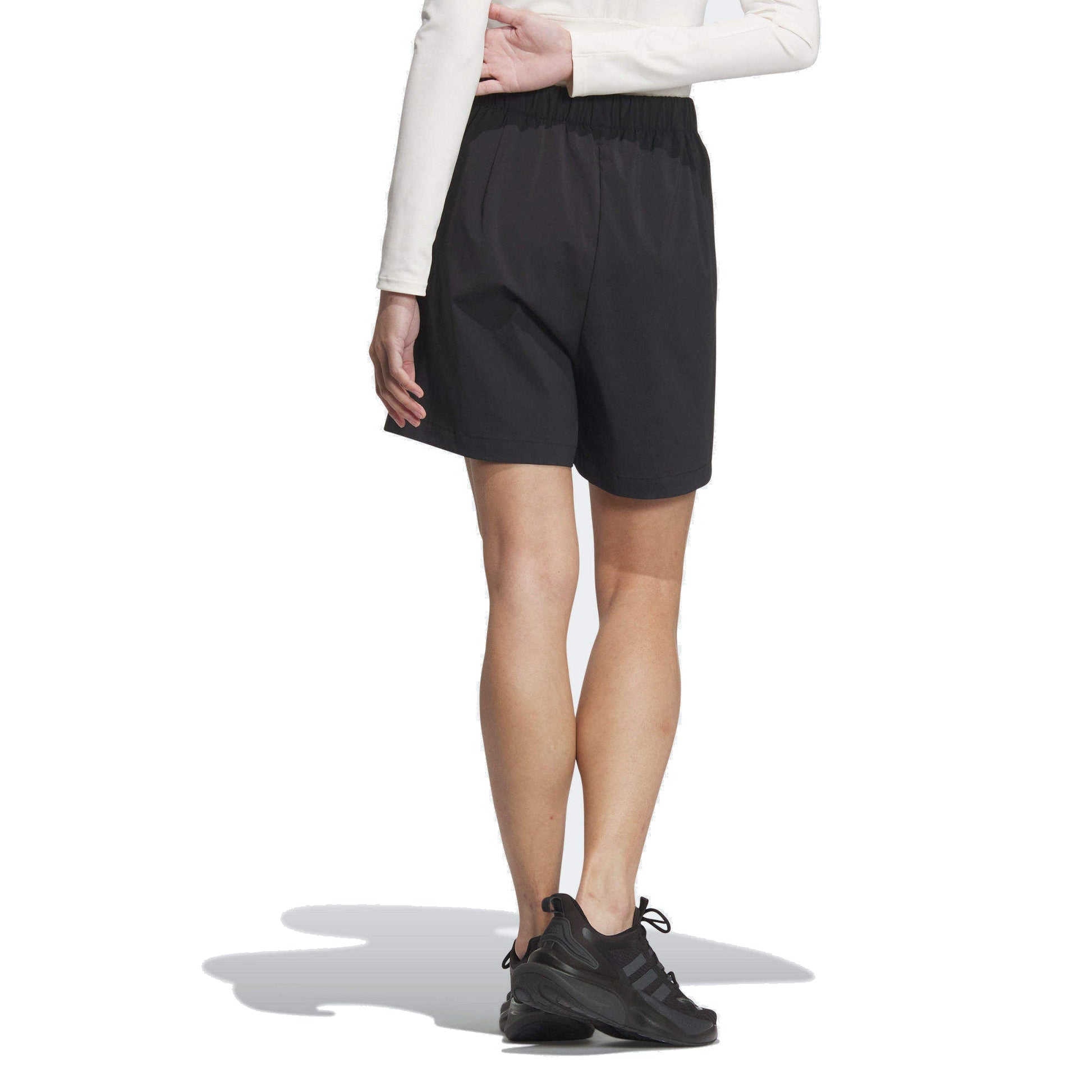 (WMNS) adidas Graphic Woven Shorts Asia Sizing 'Black' JN6665