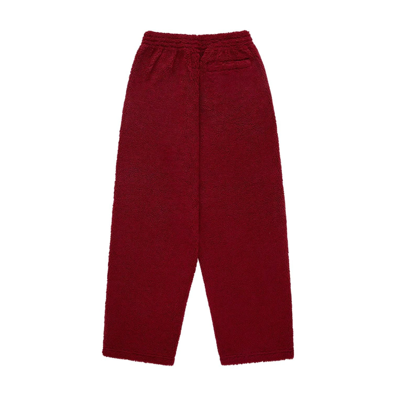 Sp5der Teddy Fleece Pant 'Cardinal' PA013FW25CAR