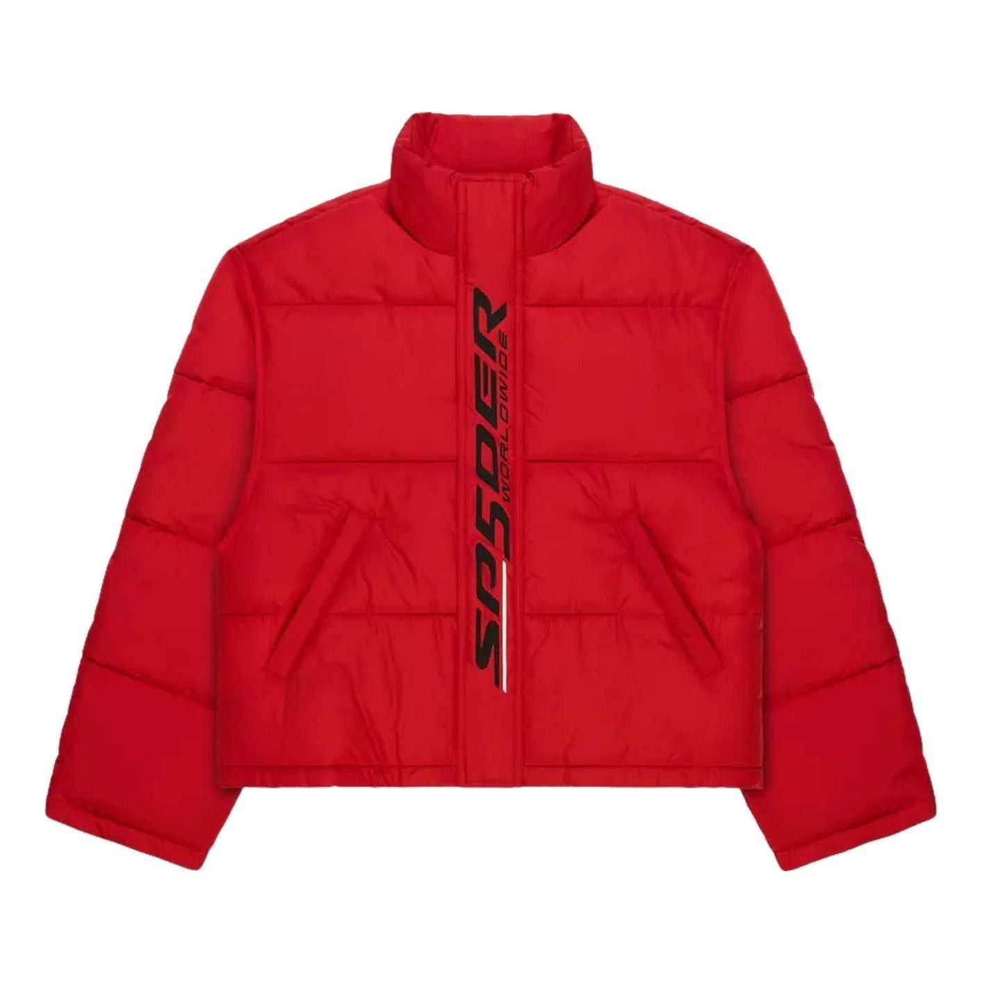 Sp5der Trackhawk Puffer Jacket 'Red' JA003FW25RED