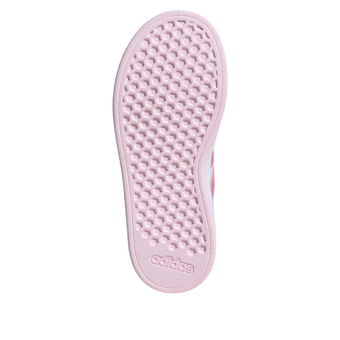 (PS) adidas Grand Court 'White Pink' ID0738