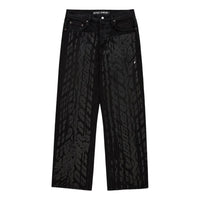 Sp5der Burnout Denim Jean 'Black' PA005FW25BLK