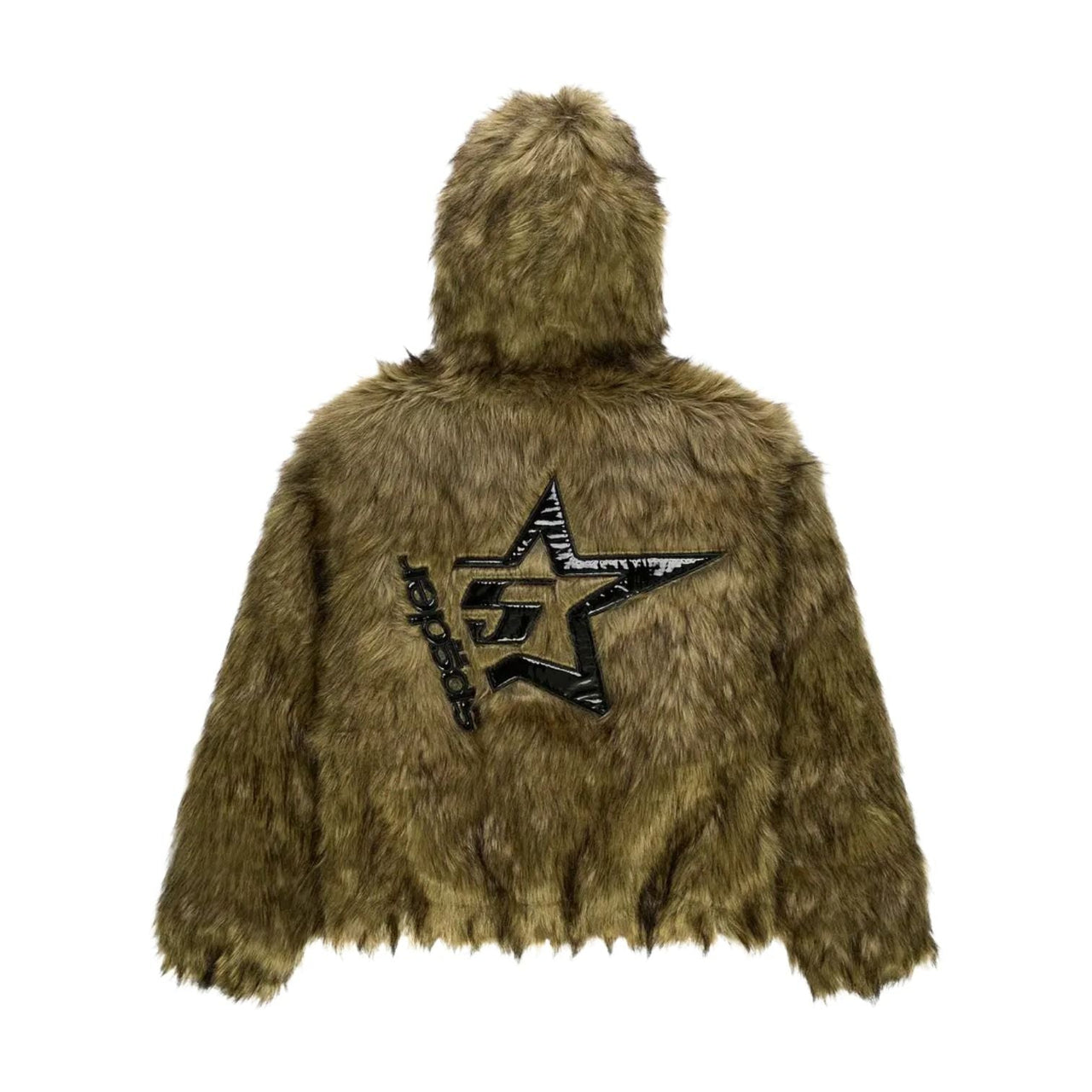 Sp5der Nocturnal Animal Jacket 'Brown' JA013FW25BRN