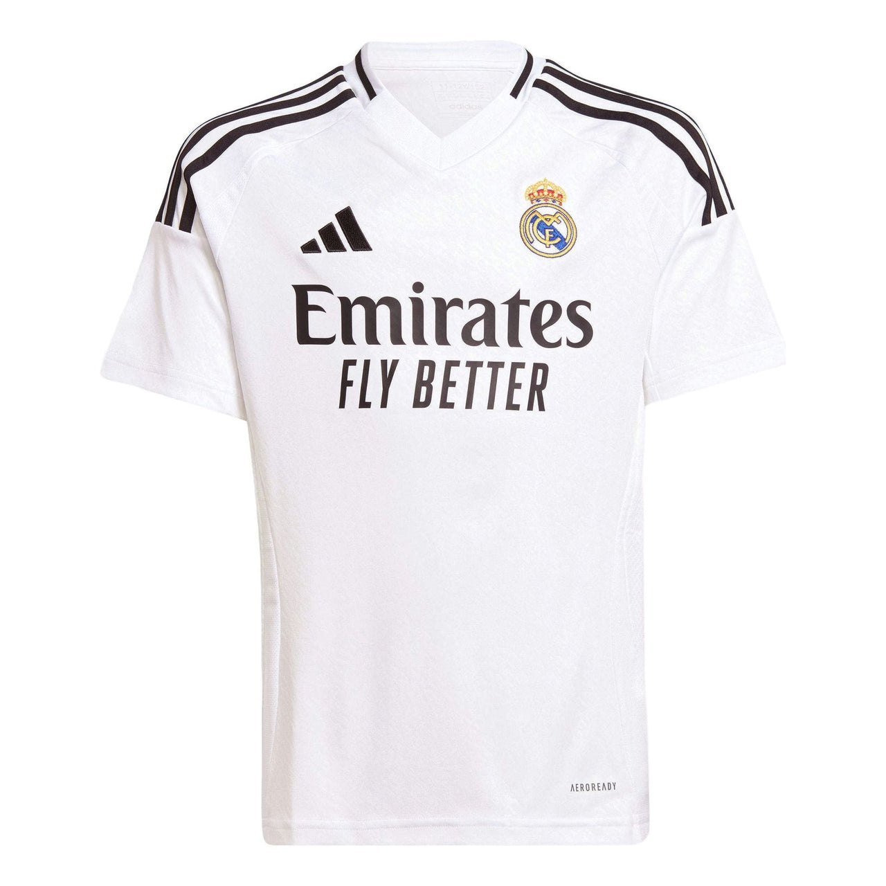 (GS) adidas Real Madrid 24/25 Home Soccer Jersey Asia Sizing 'White' IT5186