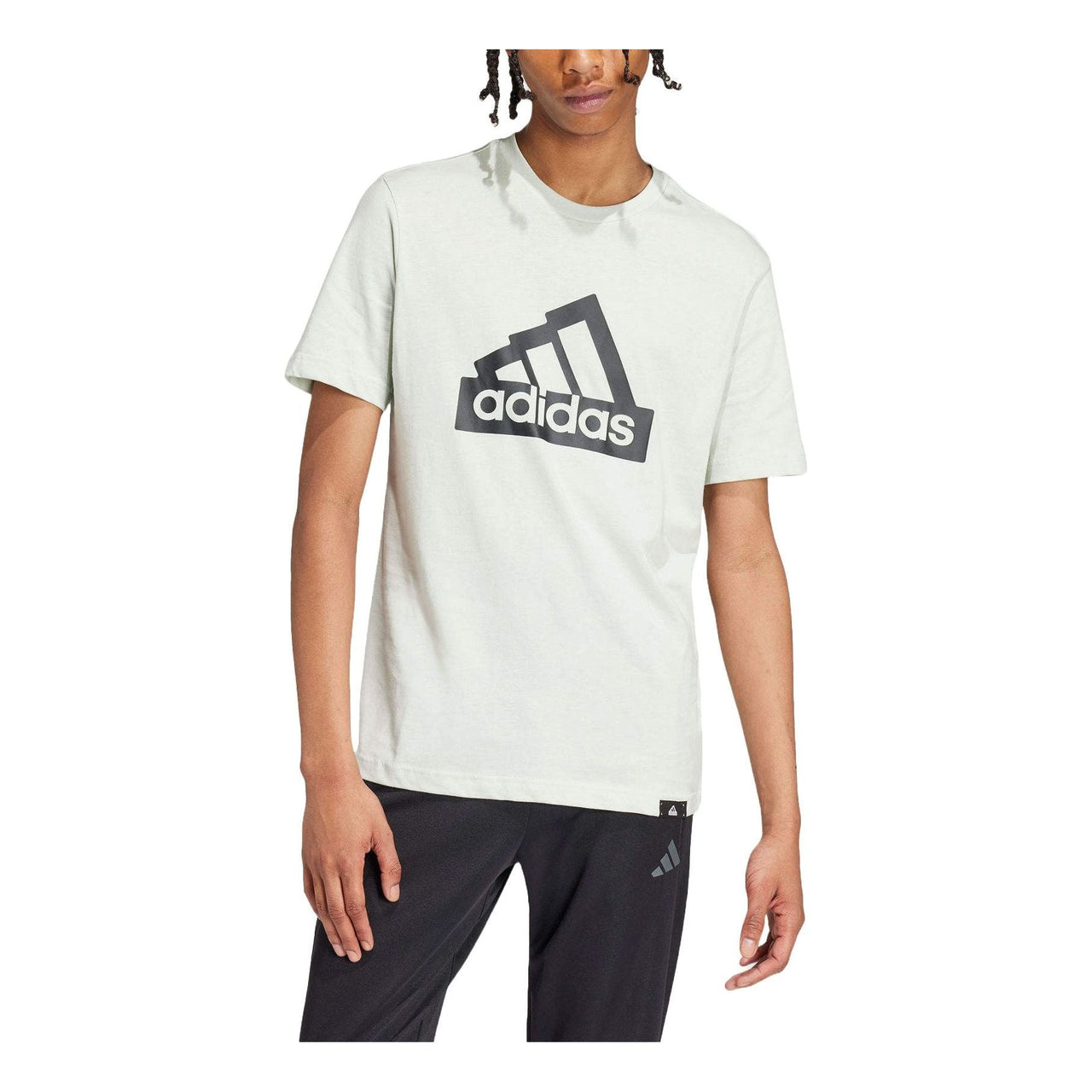 adidas Modern Essentials Graphic T-shirt 'Light Green' IW2708