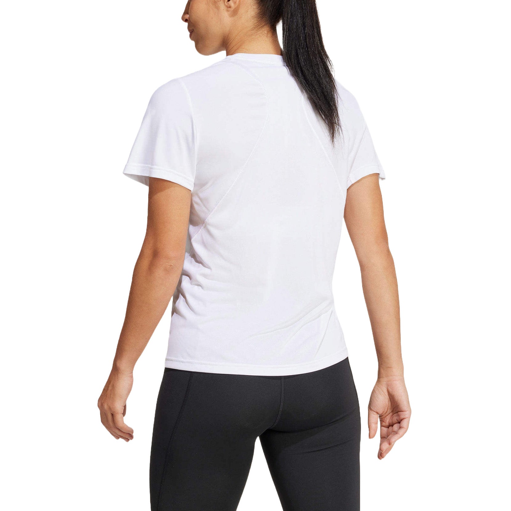 (WMNS) adidas AEROREADY Designed For Training Graphic T-Shirt Asia Sizing 'White' IY6354