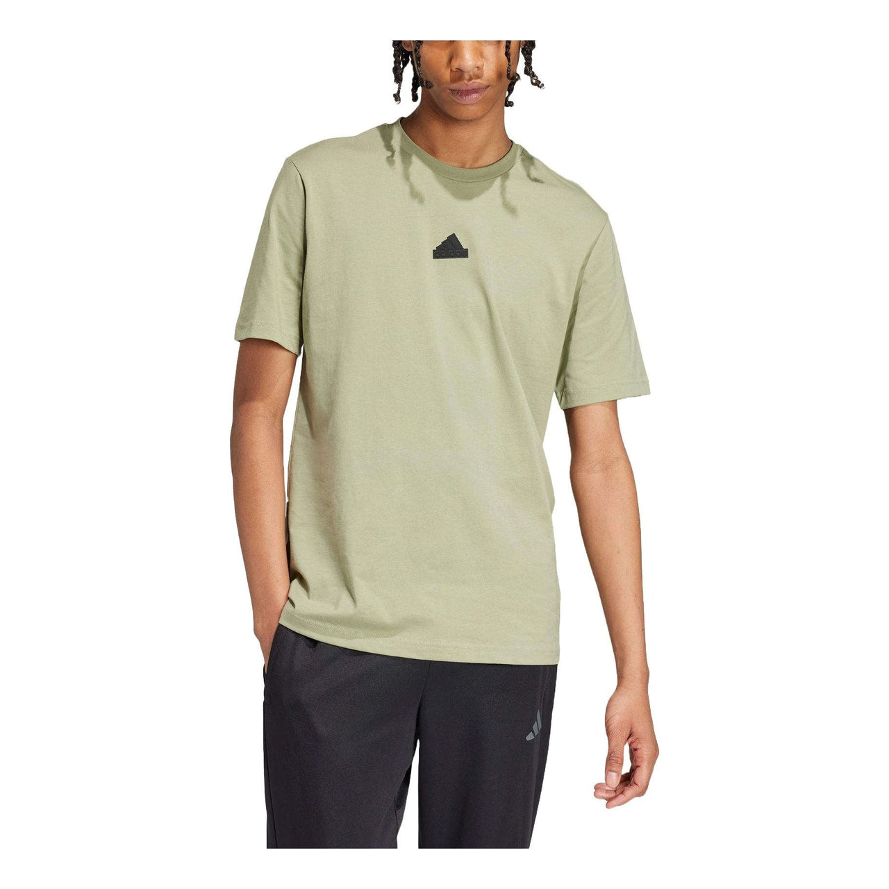 adidas Brand Love Graphic T-shirt Asia Sizing 'Green' IW2682