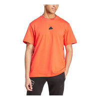 adidas Brand Love Graphic T-Shirt Asia Sizing 'Orange' IW3540