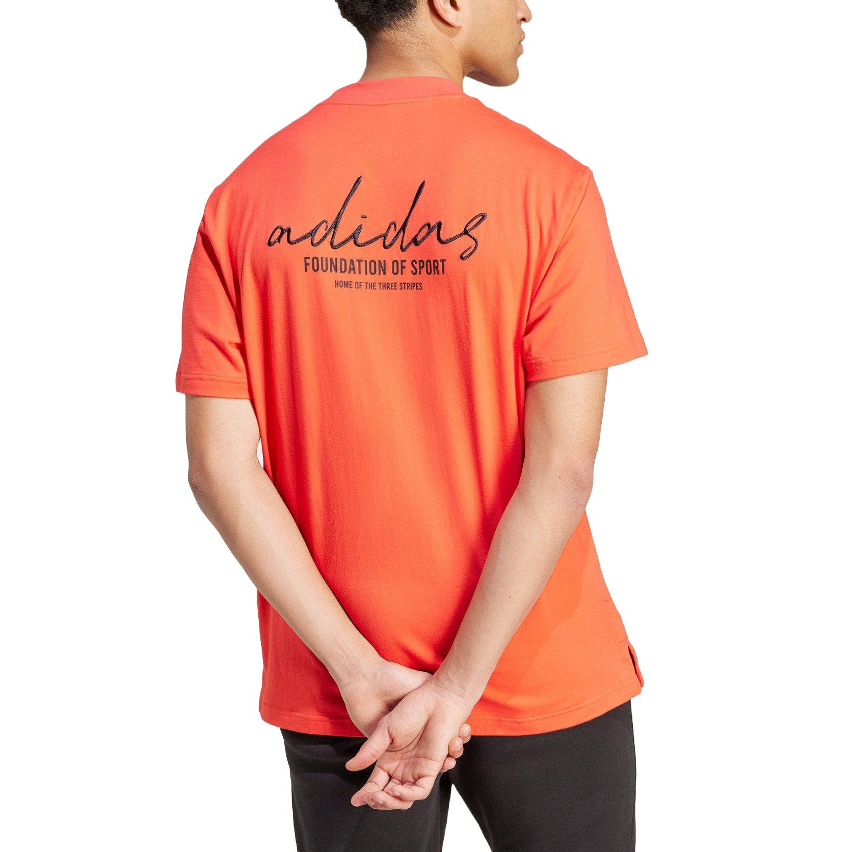 adidas Brand Love Graphic T-Shirt Asia Sizing 'Orange' IW3540