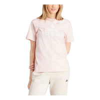 (WMNS) adidas Future Icons Graphic T-shirt Asia Sizing 'Light Pink' IY3441