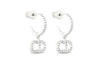 DIOR Earrings Women's Silver