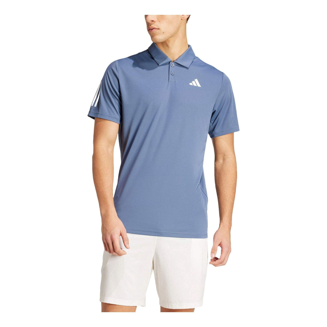 adidas Club 3-Stripes Polo Shirt Asia Sizing 'Blue' IY3216