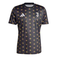 adidas Juventus 24/25 Pre Match Jersey Asia Sizing 'Black' IS5789