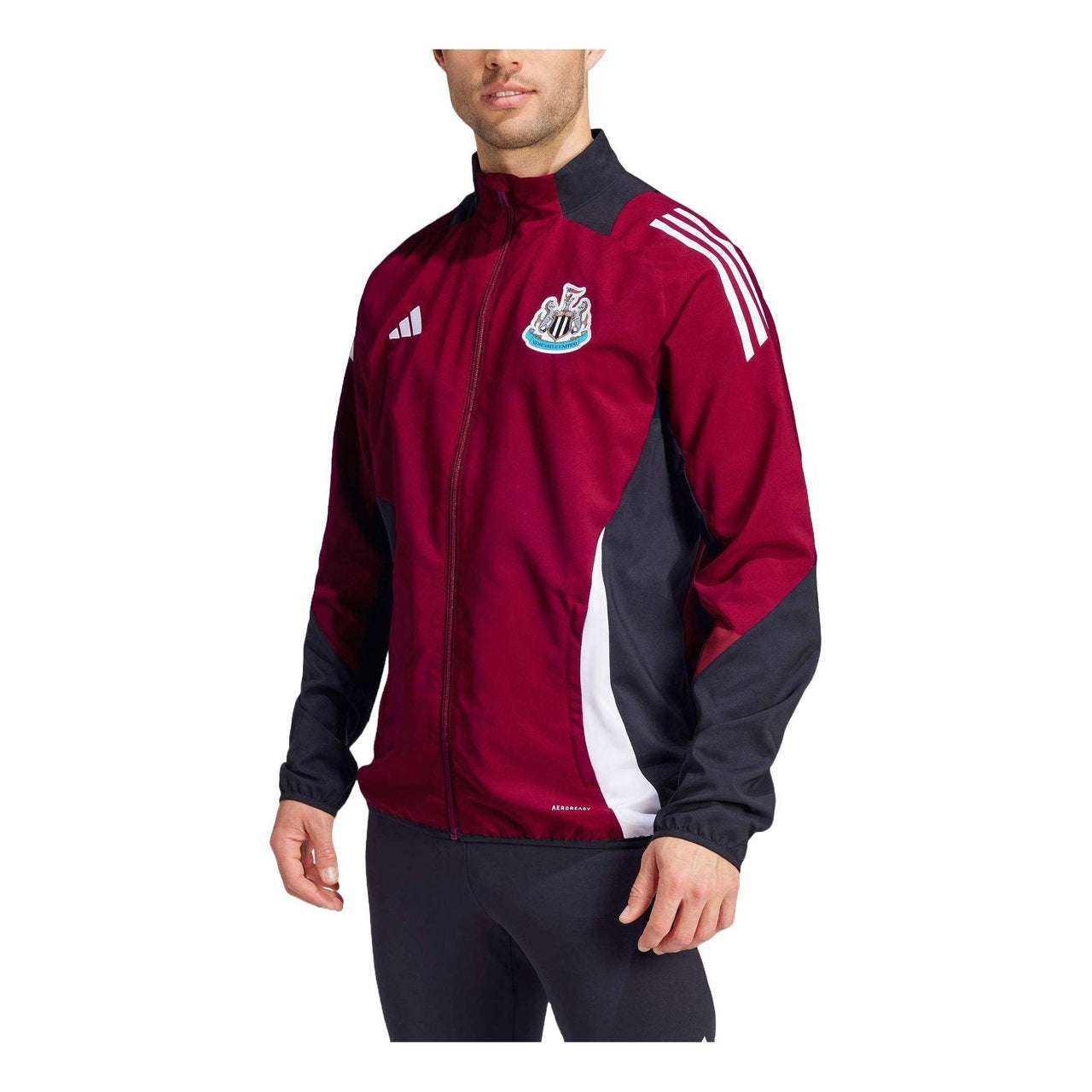 adidas Newcastle United Fc Tiro 24 Presentation Track Jacket Asia Sizing 'Burgundy' IZ3163