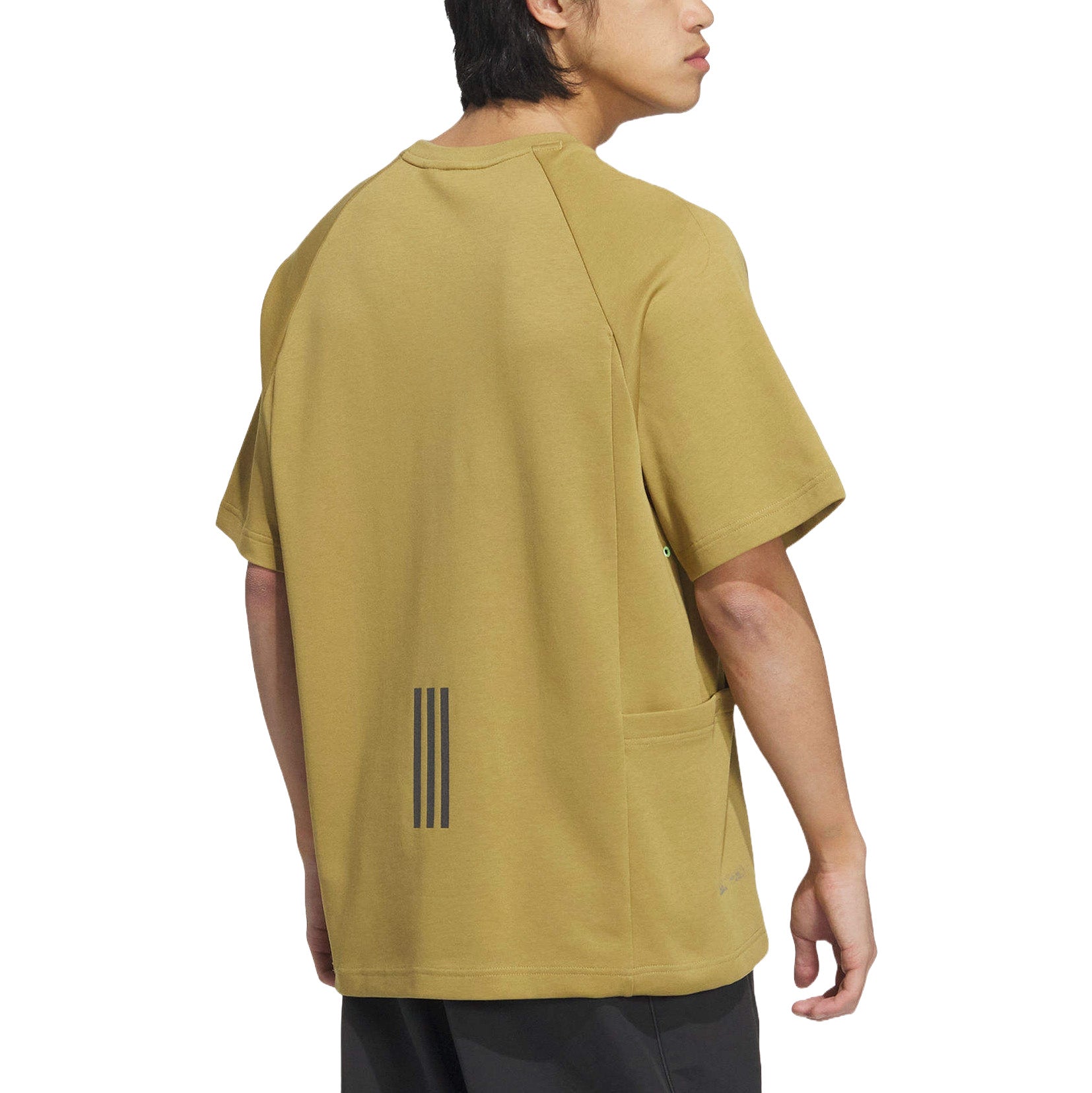 adidas TH Utility T-Shirt Asia Sizing 'Yellow' JI8665