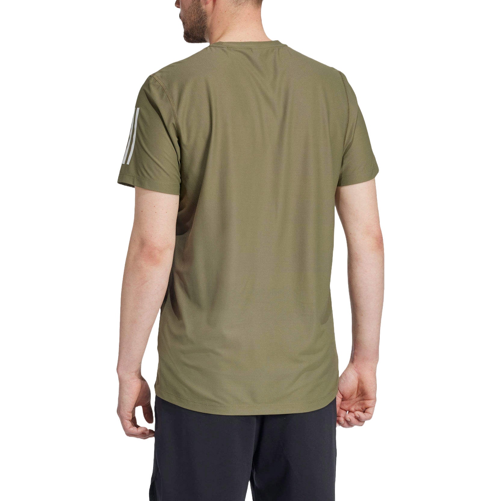 adidas Own The Run T-Shirt Asia Sizing 'Green' IV5421