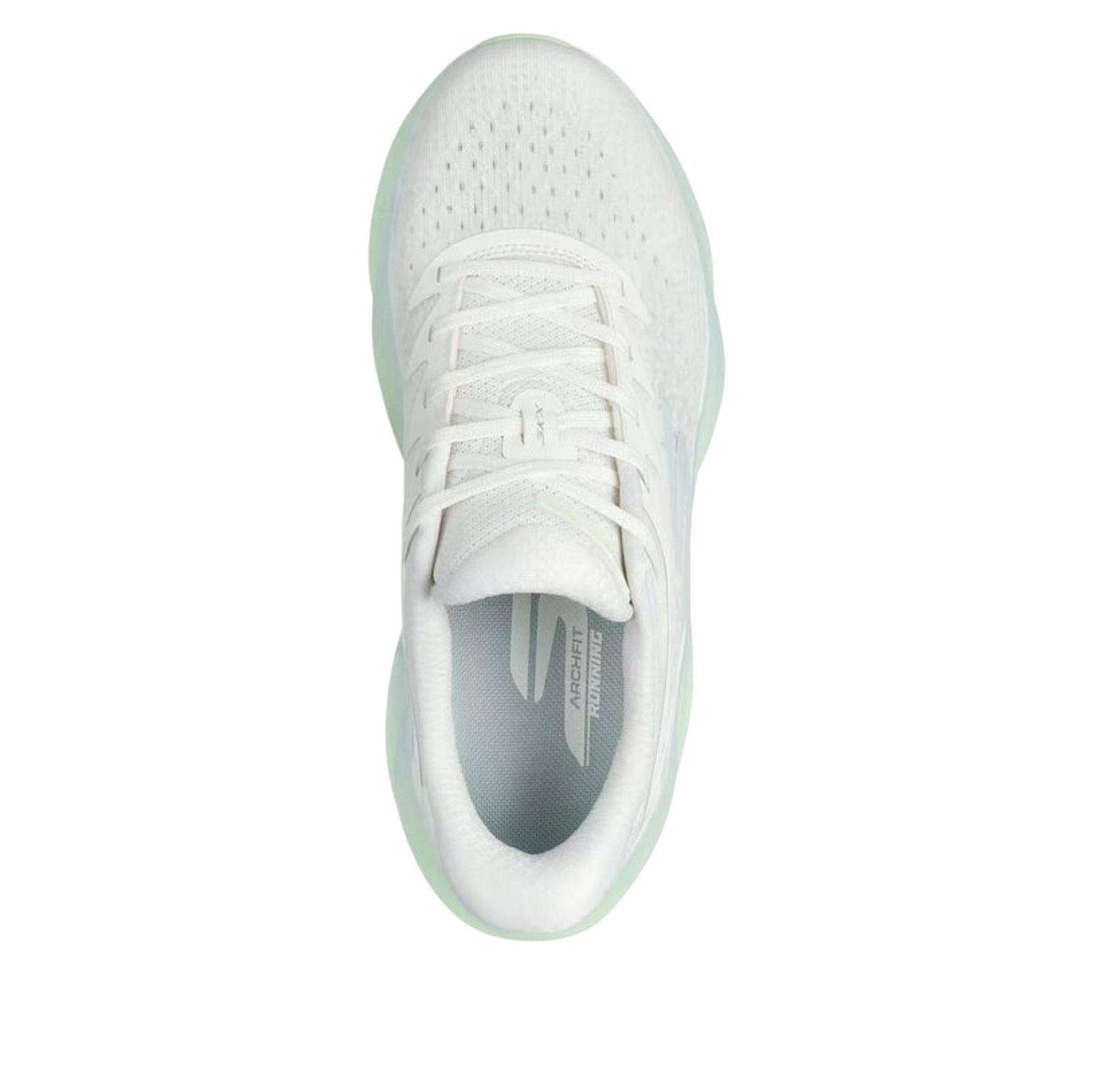 (WMNS) Skechers Slip-ins Aero Burst 'Off White Green' 172215-OWGN