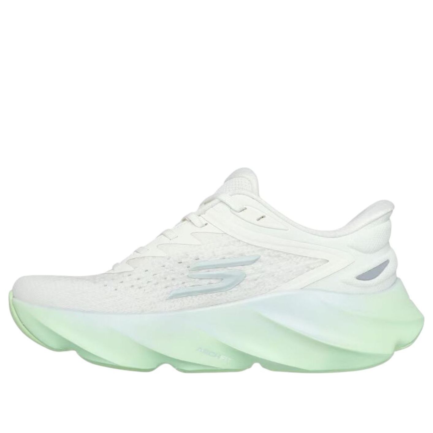 (WMNS) Skechers Slip-ins Aero Burst 'Off White Green' 172215-OWGN