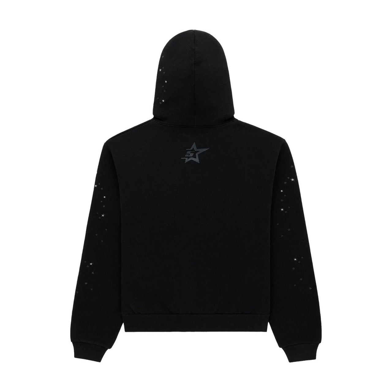 Sp5der Rhinestone Punk V2 Hoodie 'Black' ST041SS26BLK