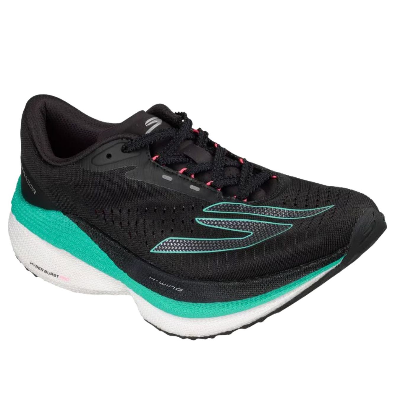 (WMNS) Skechers Aero Razor 'Black Multi' 172240-BKMT