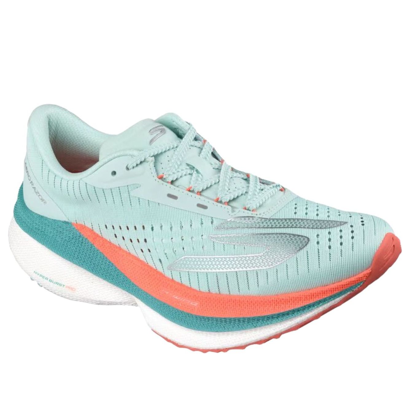 (WMNS) Skechers Aero Razor 'Turquoise Coral' 172240-TQCR