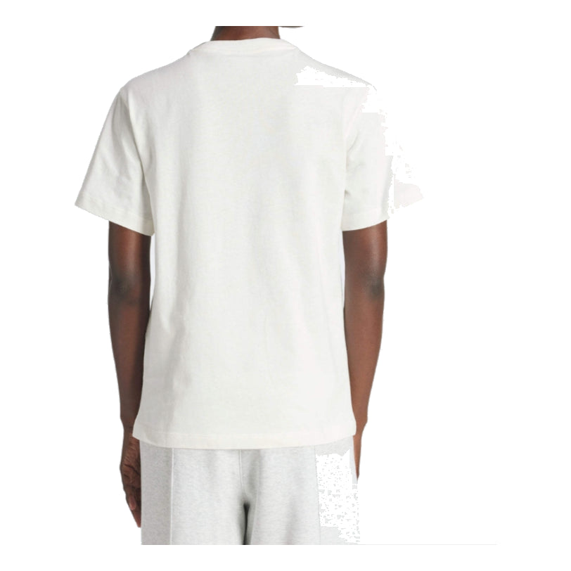 (WMNS) adidas Monogram Trefoil T-Shirt Asia Sizing 'White Blue' IS3867