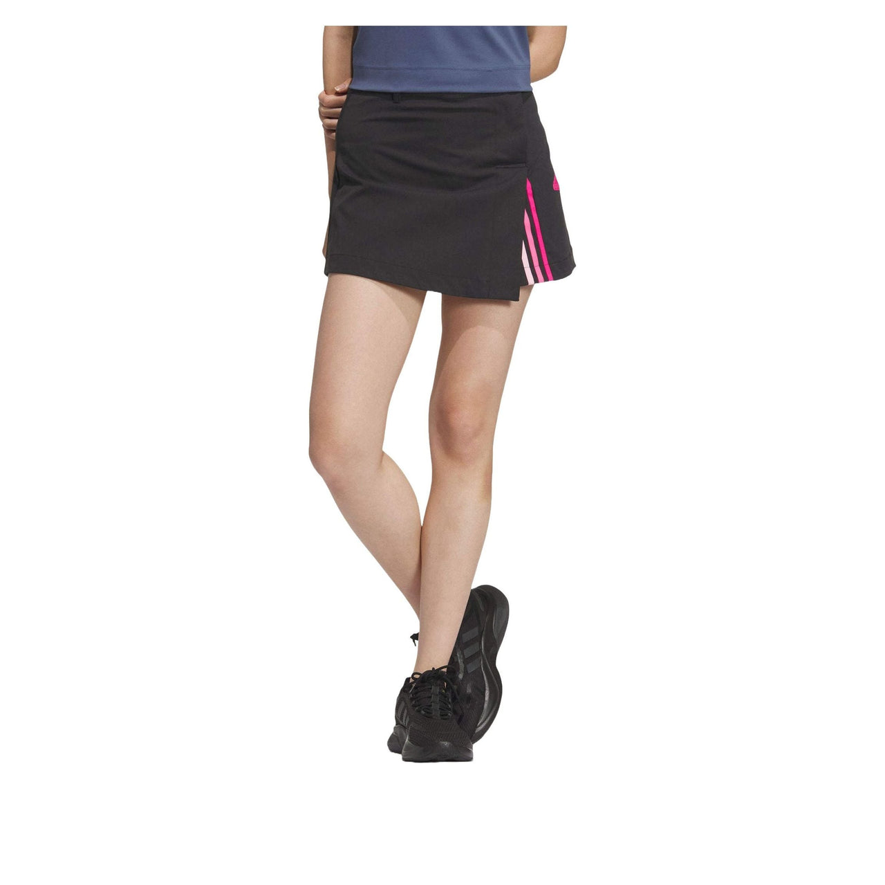 (WMNS) adidas Summer Dance Skirt Asia Sizing 'Black Pink' JJ1118