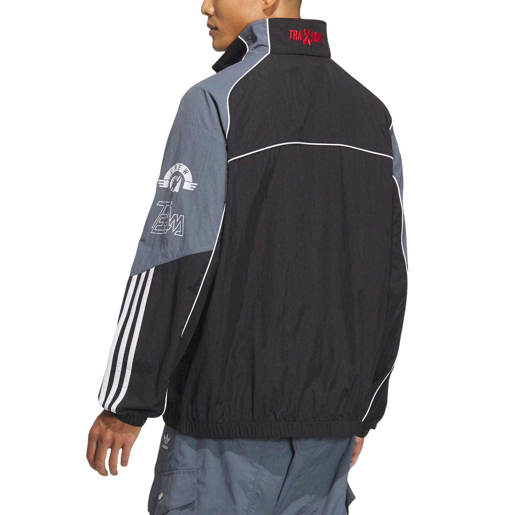 adidas Motorcore Woven Jacket Asia Sizing 'Black' JL8406
