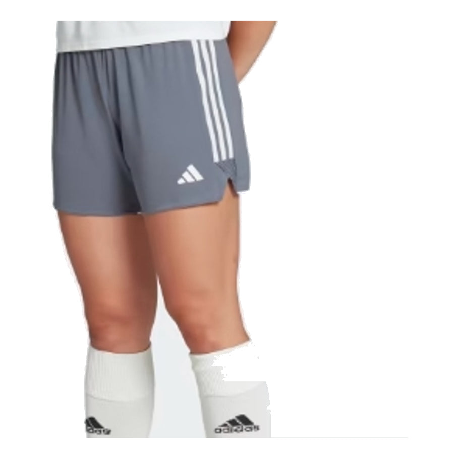 (WMNS) adidas Tiro 23 League Shorts Asia Sizing 'Grey White' IB8114