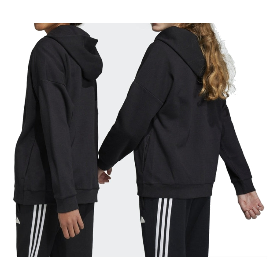 (GS) adidas Future Icons Logo HoodieAsia Sizing 'Black' HR6301