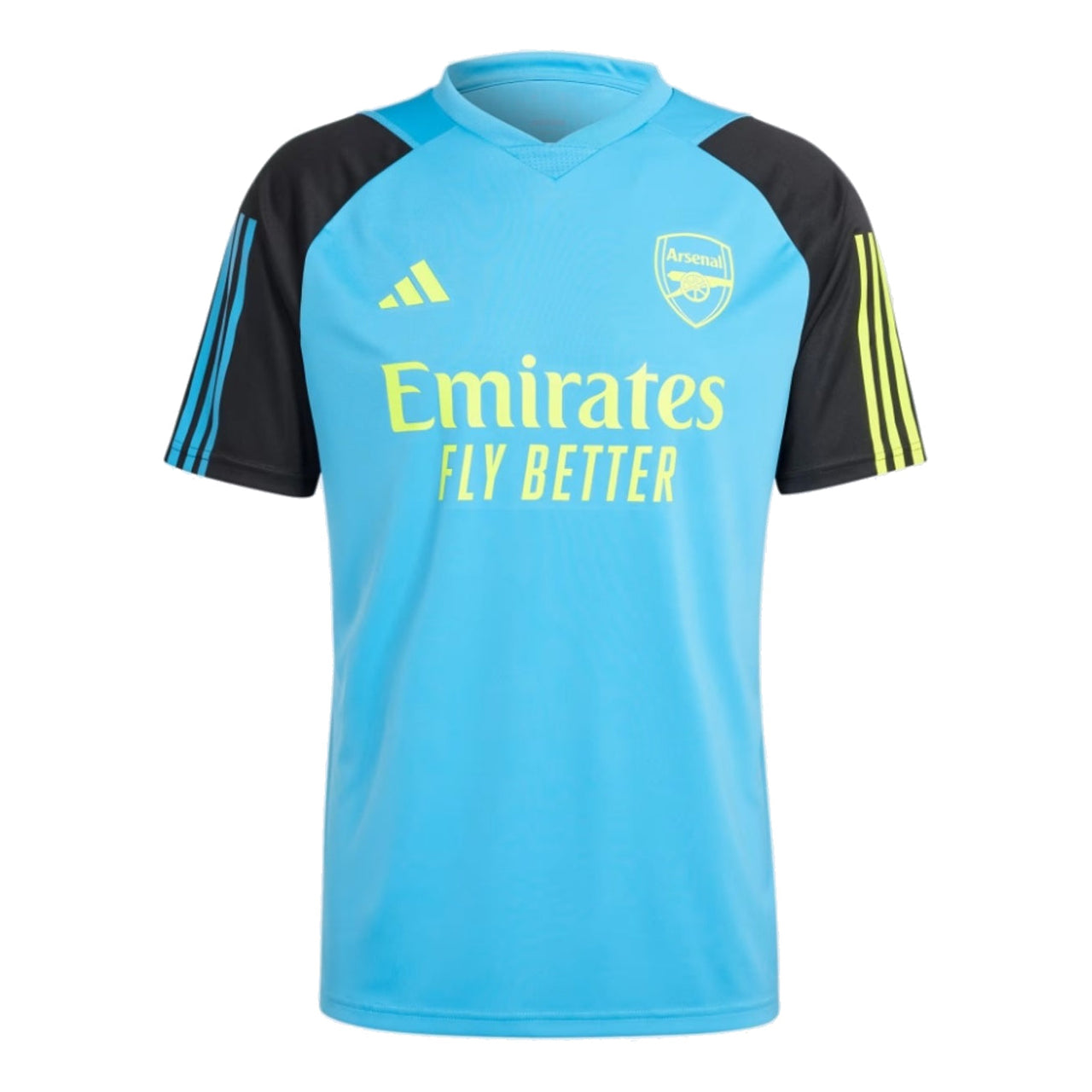 adidas Arsenal Tiro 23 Training Jersey Asia Sizing 'Blue Black' IP9160