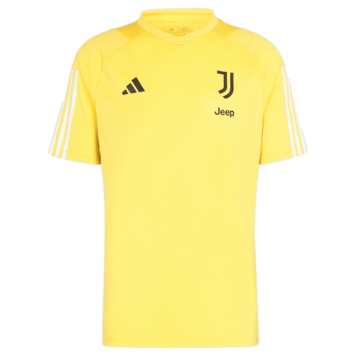 adidas Juventus Tiro 23 Training Jersey Asia Sizing 'Yellow Black' IQ0875