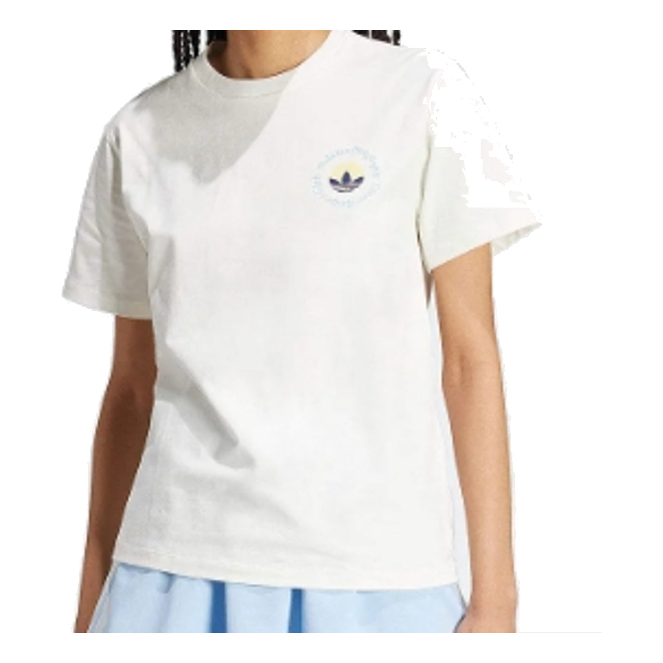 (WMNS) adidas originals Graphic T-Shirt Asia Sizing 'White' IR7473