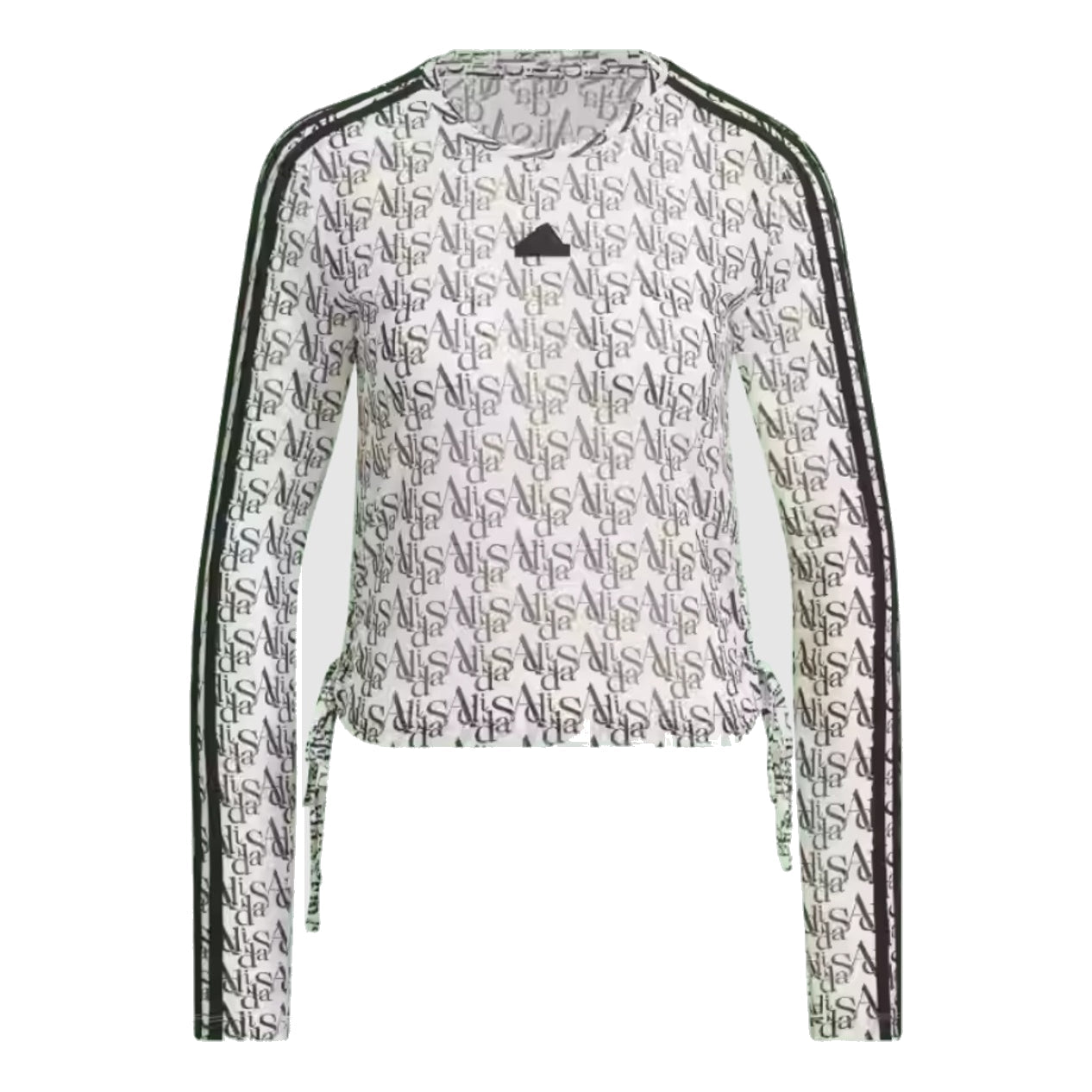 (WMNS) adidas Dance Long Sleeve T-Shirt Asia Sizing 'White Black' JI9791
