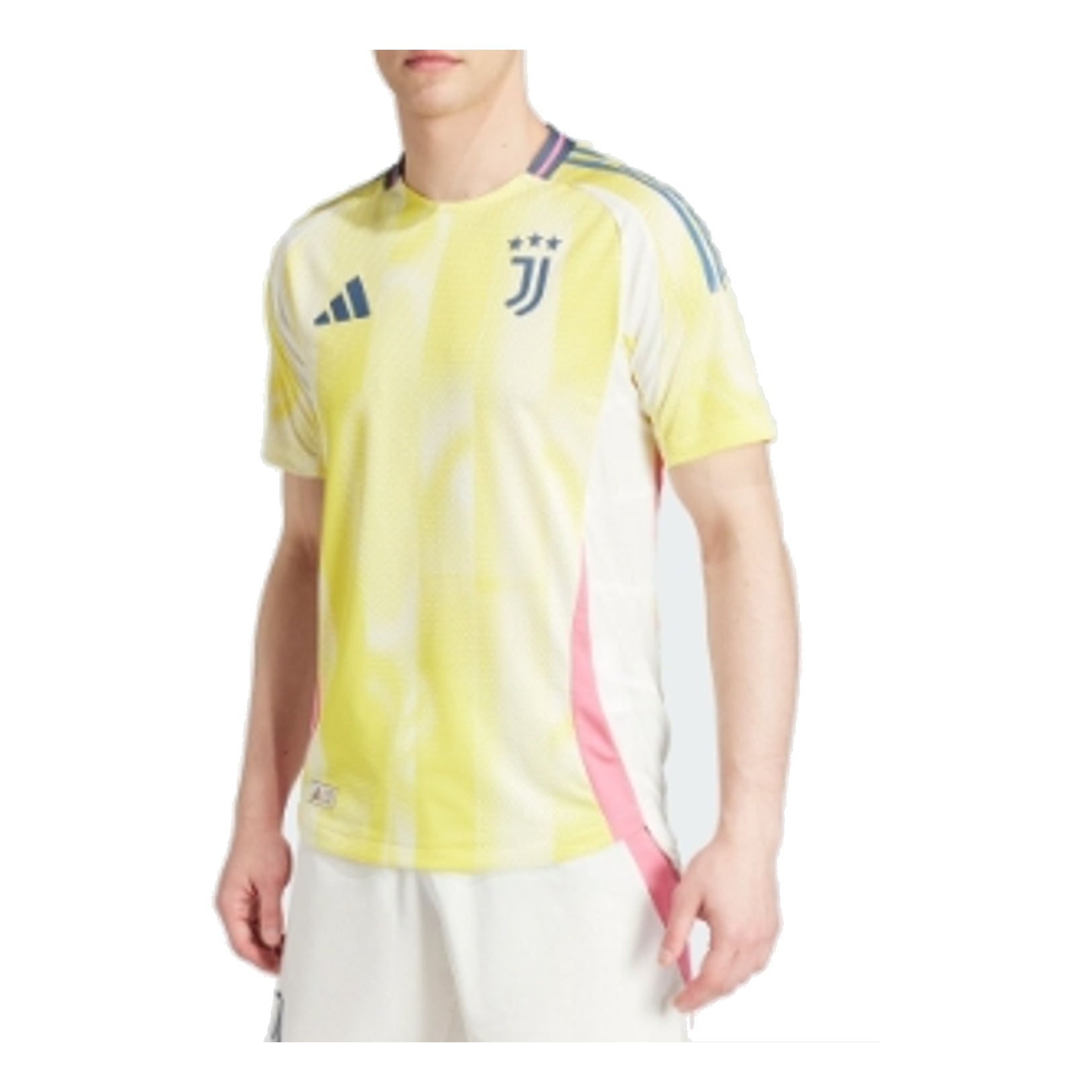 adidas Juventus 24/25 Away Authentic Jersey Asia Sizing 'Yellow' JH1362
