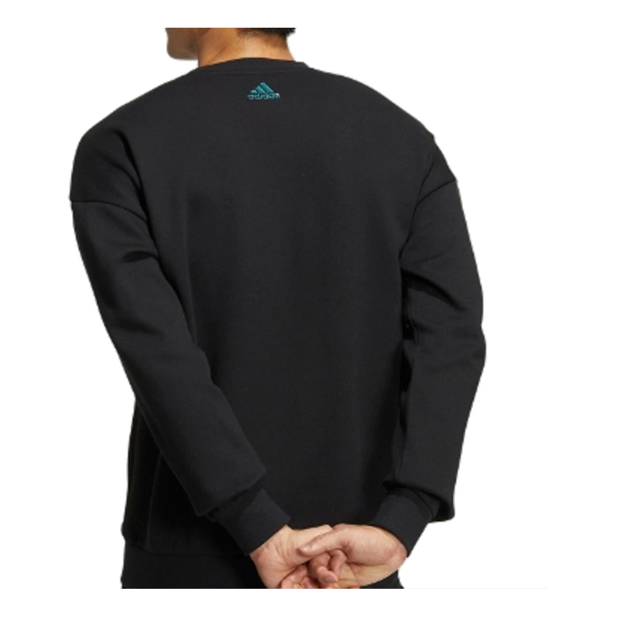 adidas Graphic Crew Sweatshirt Asia Sizing 'Black' HM2980
