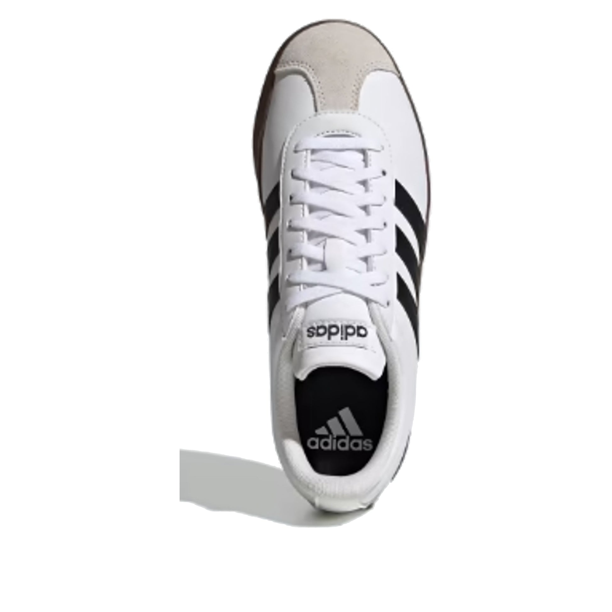 (WMNS) adidas VL Court Base 'White Black Tan' ID3714