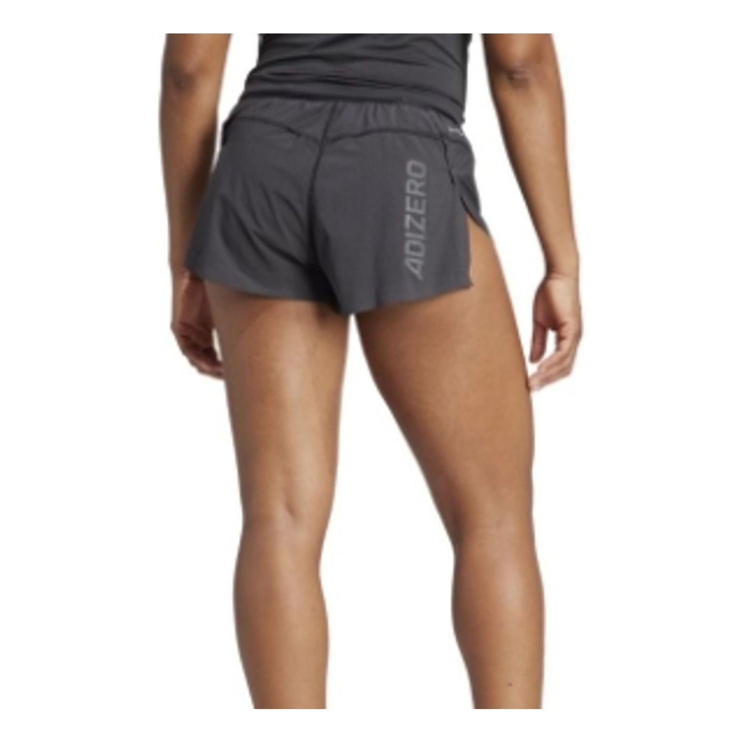 (WMNS) adidas Adizero Running Split Shorts Asia Sizing 'Black' IK9708