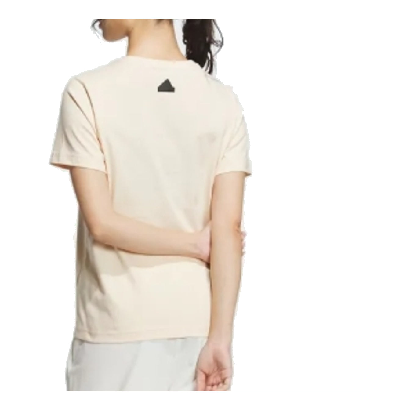(WMNS) adidas Tech Bos T-Shirt Asia Sizing 'Beige' IM8839