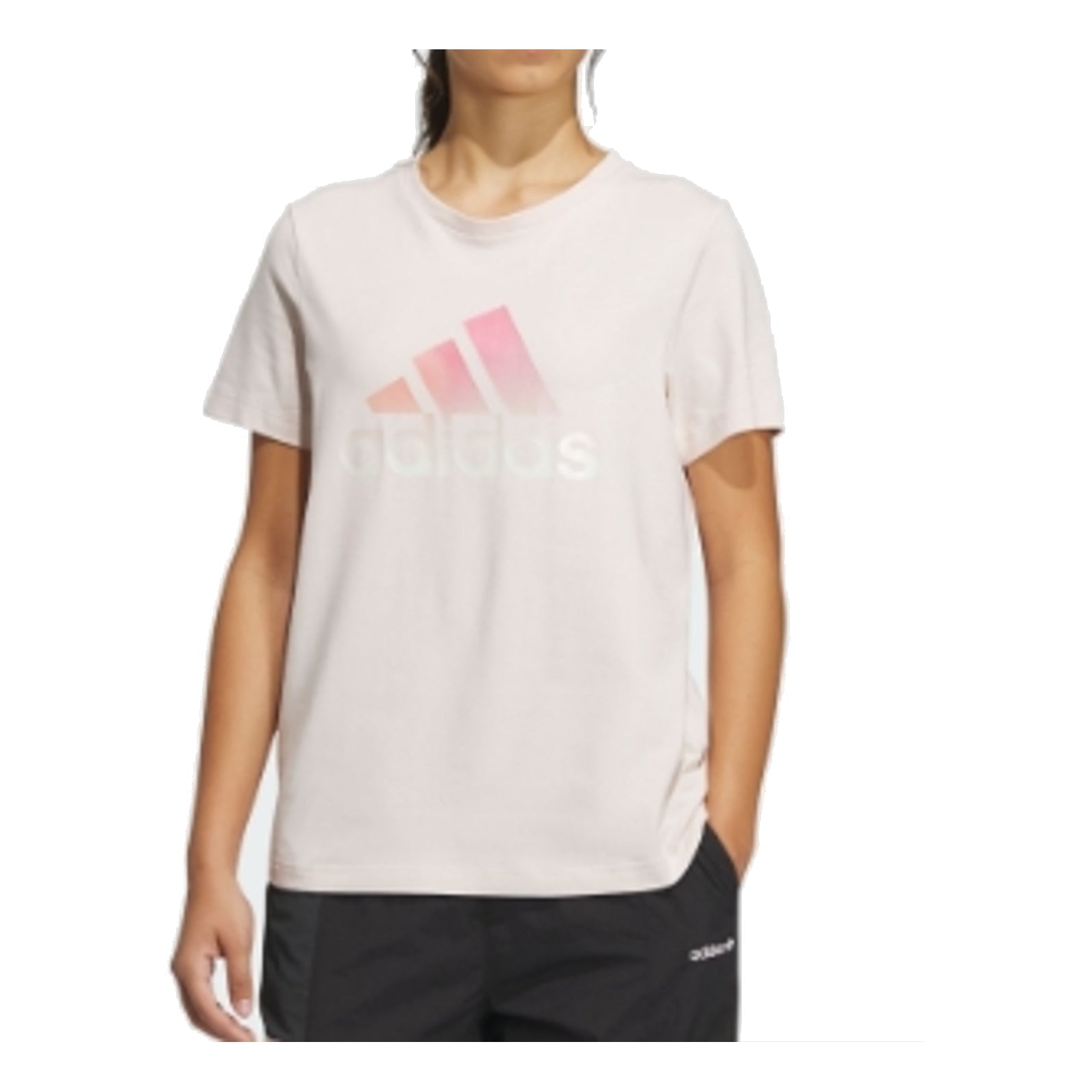 (WMNS) adidas Must Have BOS T-Shirt Asia Sizing 'Pink' IM8886